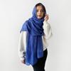 Solid Color Scarf for Women  European and American Headscarf  Spring and Summer Black Medium-length Scarf  Long Shawl