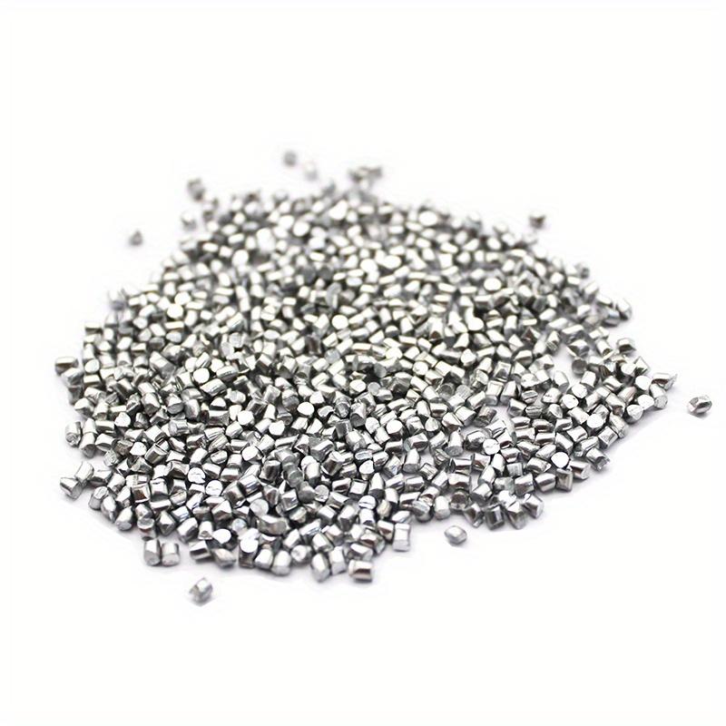 200g/bag 3mm High Purity 99.995% Zinc Zn Pure Metal Grain Granular Ingot Lumps Particle Block Granules Zinc Monomers Zinc Cake