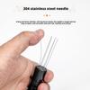 Espresso Coffee Adjustable Stirrer Needle with 6 Needles Magnetic Absorption Stand Barista Coffee Stirring Distribution Tools