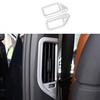 For BMW X7 G07 -  Matte Silver B Pillar Vent Air Outlet Frame Trim