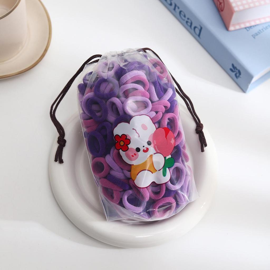 Small 2023 Baby Hair Ring: Cute Rubber Band Hair Accessories for Girls