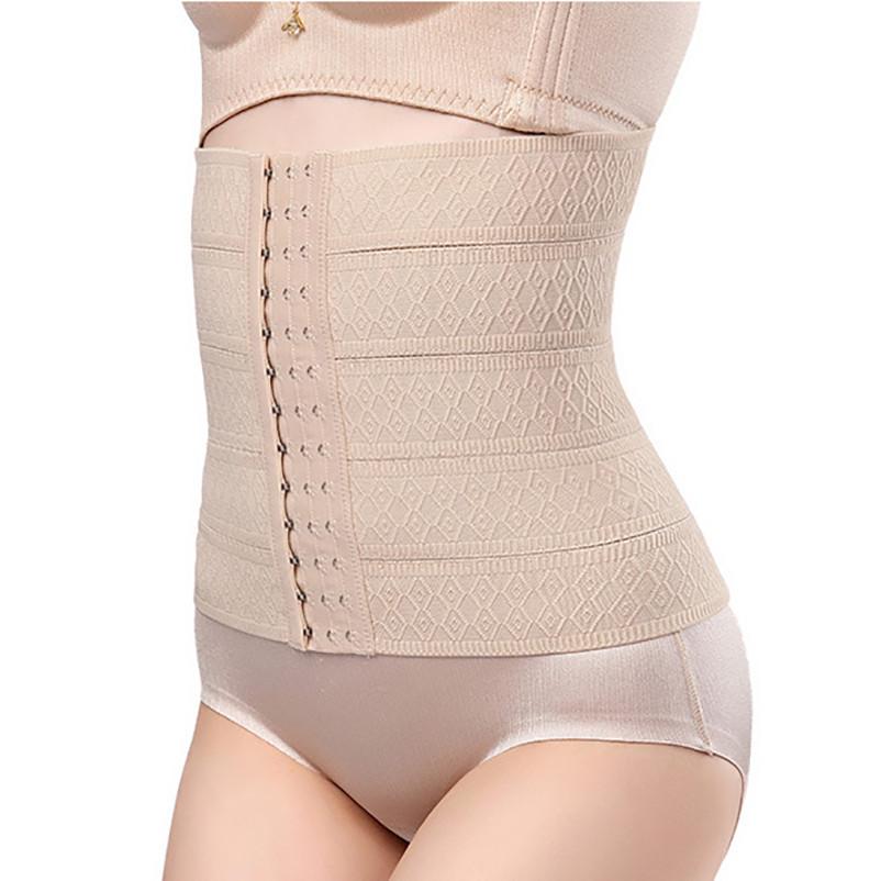 Women Body Shaper Latex Rubber Waist Trainer Cincher Underbust Shapewear Corset