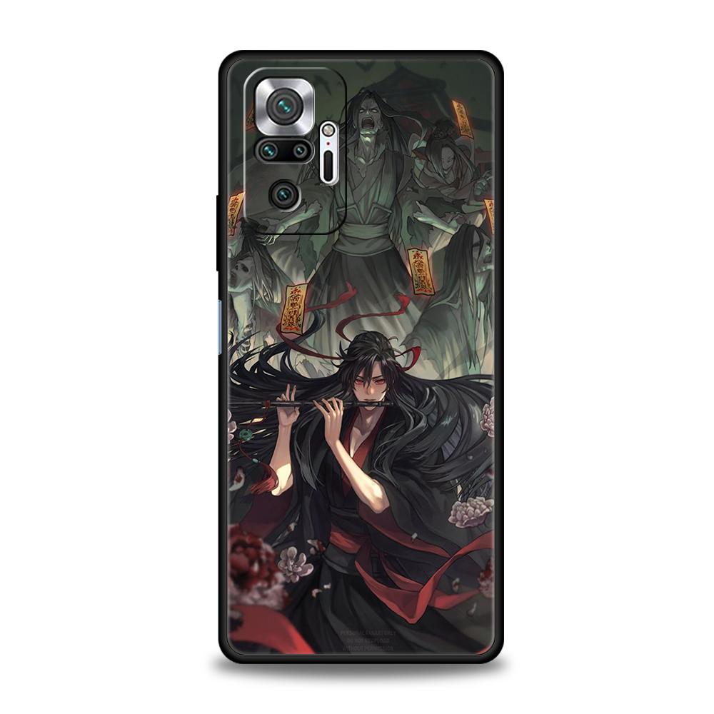 

Чехол для телефона Cover для Redmi 14C 13C 10C Note 14 13 12 10 11 K40 K50 Gaming Pro Plus Мягкий ТПУ Магистр Демонического Культивирования Redmi 13C