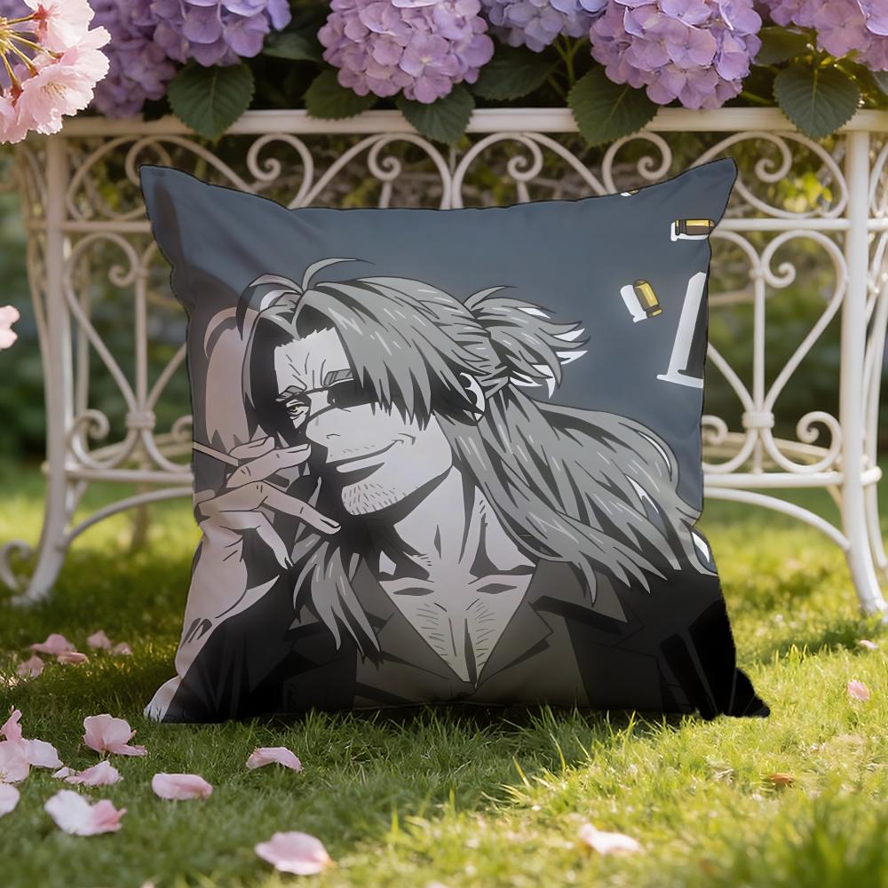 Anime G-GANGSTA Cushion Cover Home & Car Dual-Scene Pillow Cover: Reversible for Premium Comfort