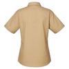 Premier Womens/Ladies Poplin Short-Sleeved Blouse