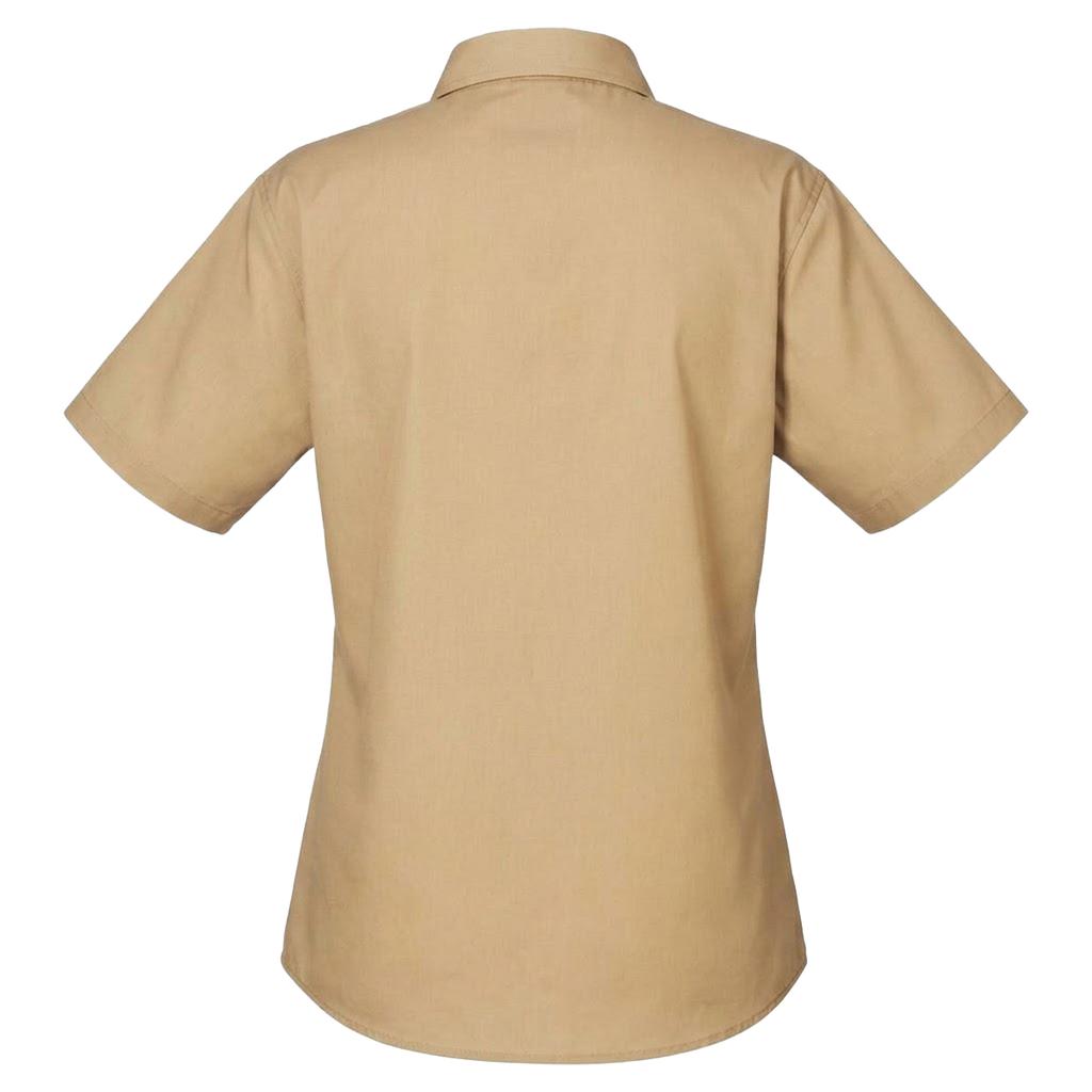 Premier Womens/Ladies Poplin Short-Sleeved Blouse