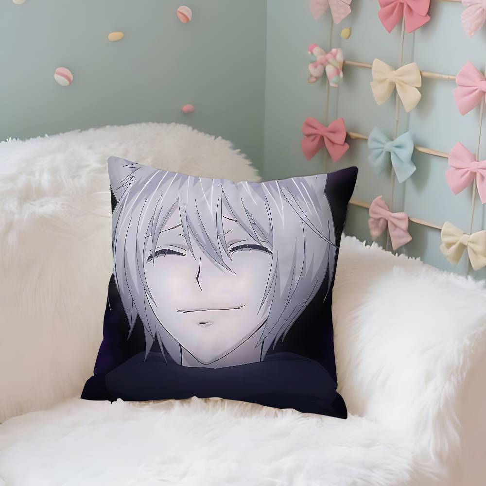 Cute T-Tomoe-S Kawaii Throw Pillow Covers Pattern Cushion Cover Suitable For Sofa Bedroom Car Pillow Cover