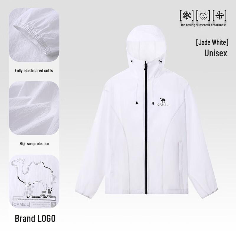 CAMEL UPF50+ Cooling Water-Repellent Sun Protection Jacket L