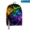 Cartoon Youthful School Bags Unisex Funny Butterfly Travel Bags 3D Print Oxford Waterproof Notebook Shoulder Backpacks