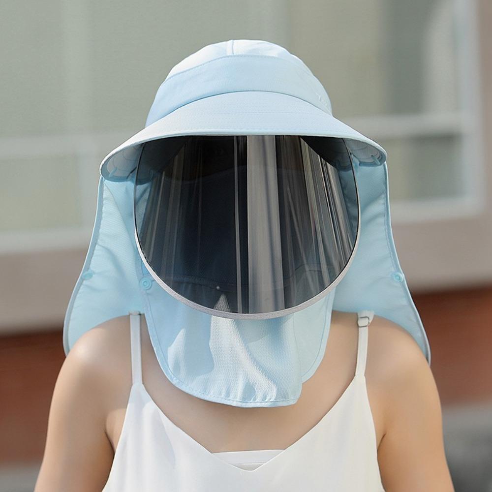 Polyester Sun Protection Hats UV Protection Sunscreen Hat Fashion Fisherman Hat  Summer