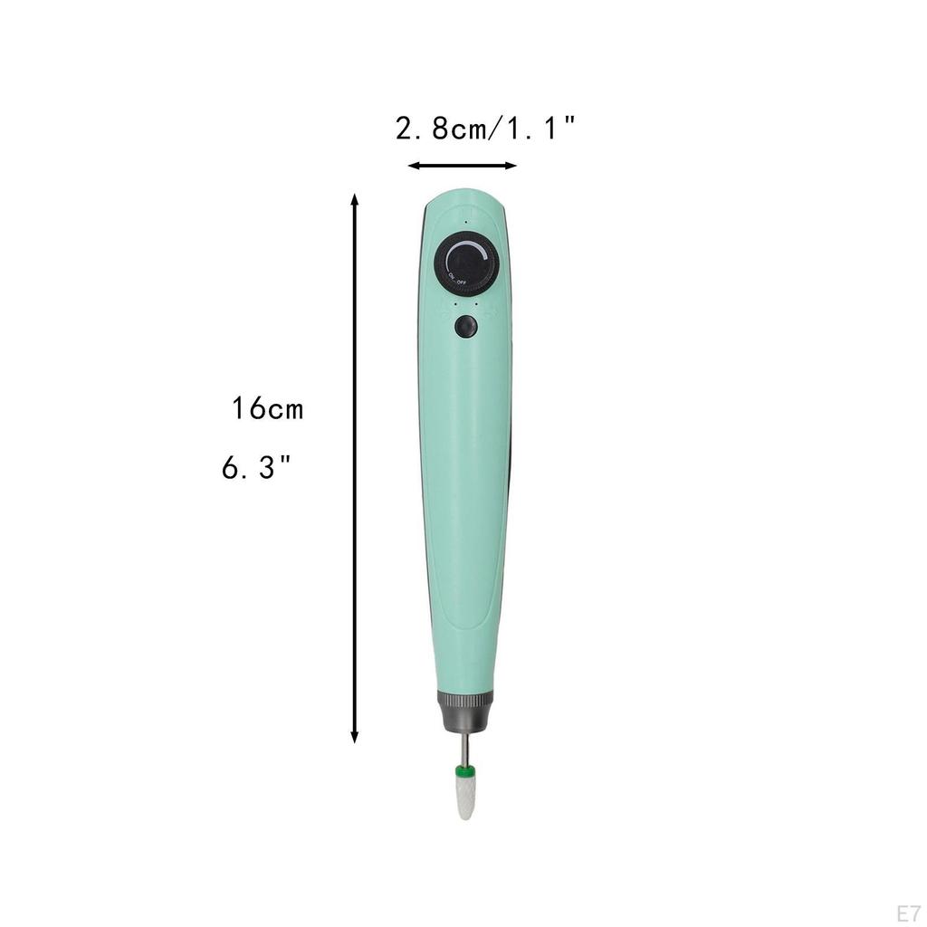 Compact Electric Nail Buffer And Polisher Set for Manicures