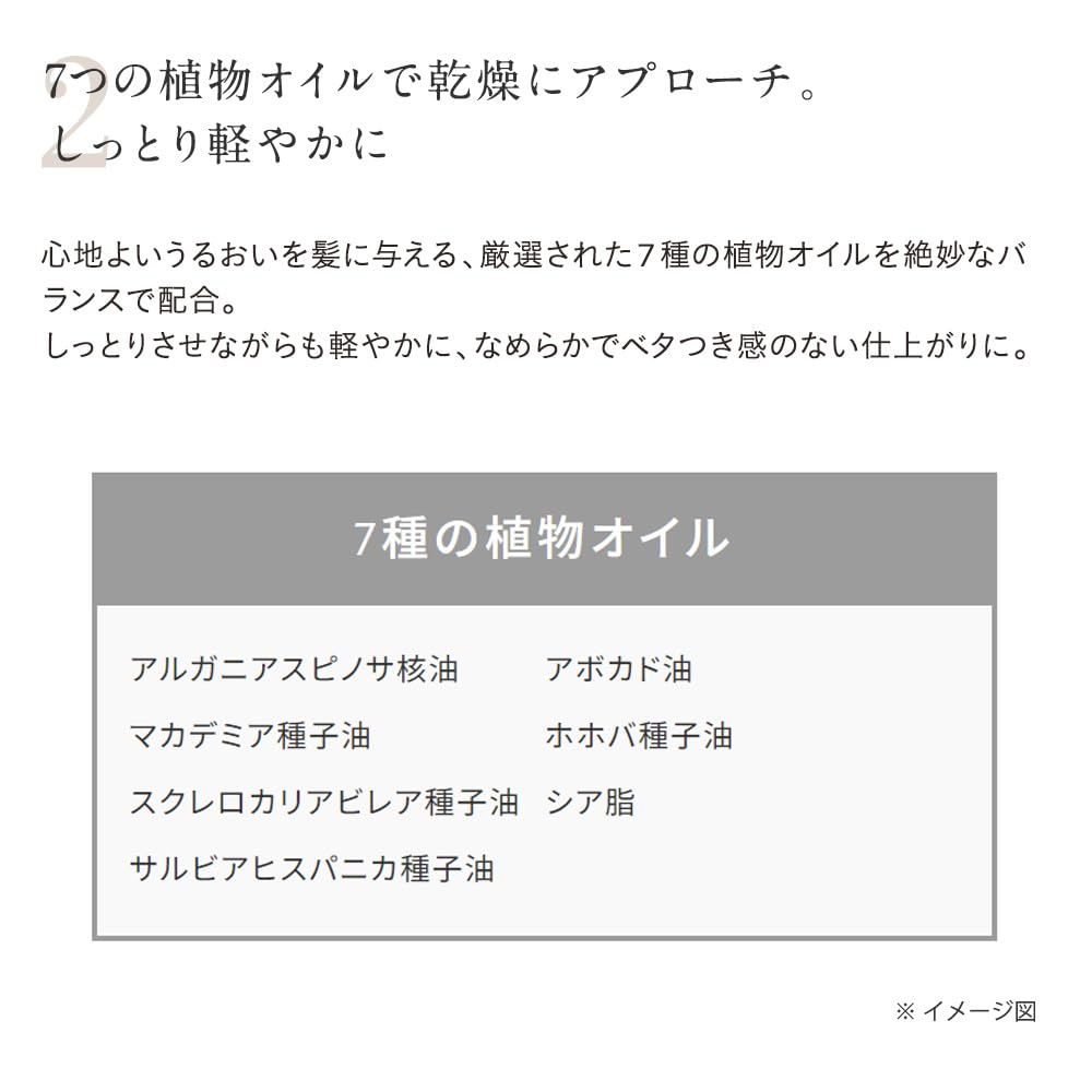 ETVOS Hair Oil Serum, 50ml, Hair Style, Hair Repair Ingredients, Dryness, Heat, Silicone-Free, Beauty Oil