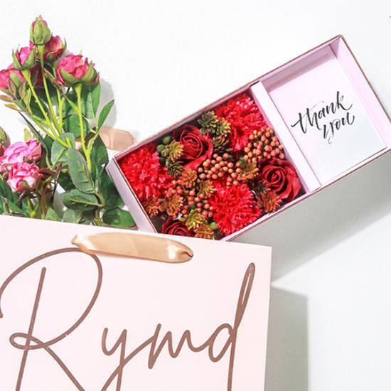 Presente dos pais caixa de mesada pequena vermelha [sacola de compras de luxo fornecida], uma frase popular na Coreia