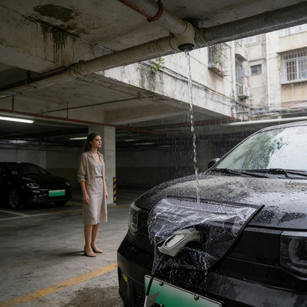 EV Charger Port Cover All-Weather Snowproof Rainproof Waterproof Dustproof Electric Vehicle Charging Port Cover For Holiday