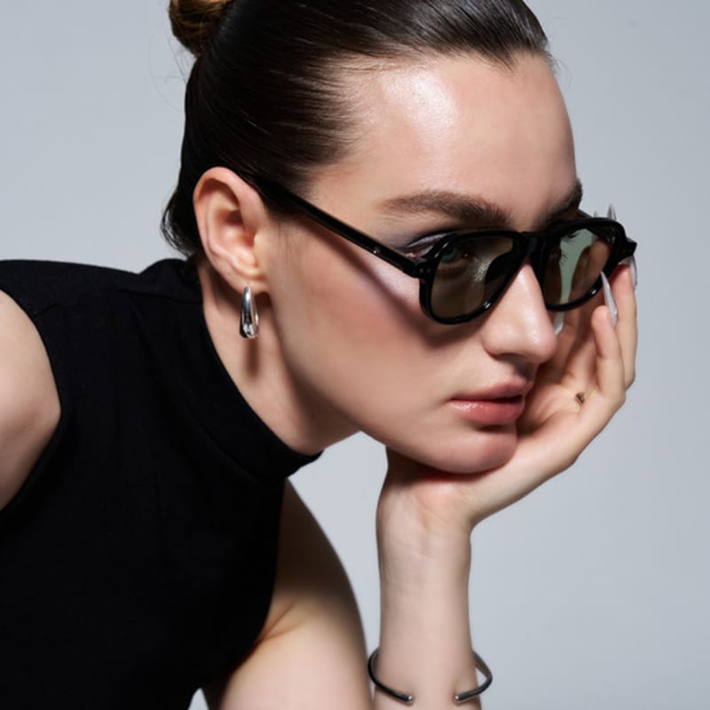 

RECLOW CHOUCHOU SUNGLASS GREEN FREE