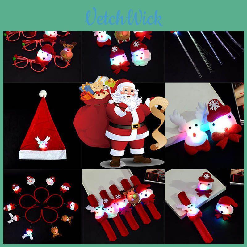 Adjustable Christmas Light Up Bracelets Perfect For Concerts And Favors