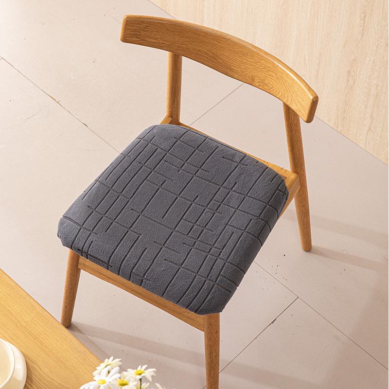 Housse de siège de chaise élastique, anti-poussière et anti-taches, pour la maison ou le bureau