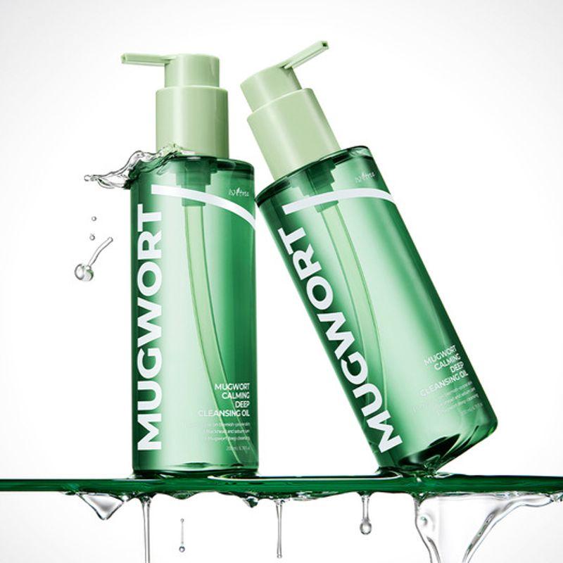 

Успокаивающее глубоко очищающее масло Isntree Mugwort 200 мл