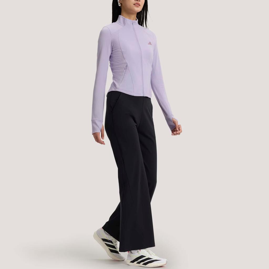 Adidas Soft Lux Slim Lightweight Sports Casual Fitted Short Jacket Women Jackets KH2676