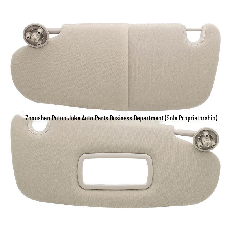 

Gray Sun Visor Pair for 2002-2009 Dodge Ram (Part No. 1CT11TL2AA) Pair: Left + Right сірий колір