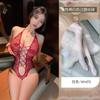 New Free Lace Neck Onesie Perspective Waist Tight Sexy Underwear Women's Temptation Is Empty