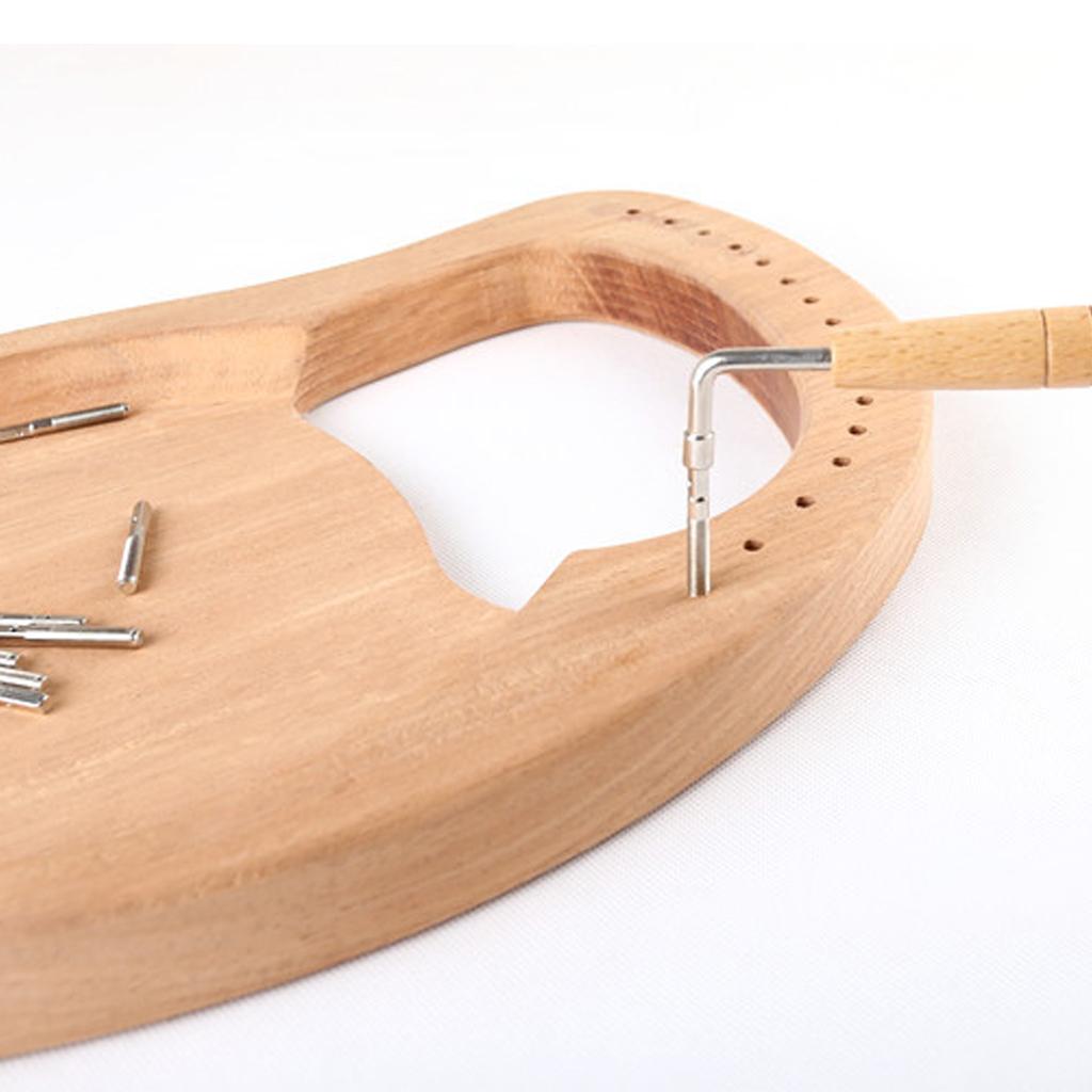 Guitar, Solid String, Steel Harp Peg, Accessories