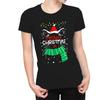 1Tee Womens Meowy Christmas! T-Shirt