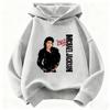 Michael Jackson Kapuzenpullover, geeignet für Jungen und Mädchen, warmer und dicker Pullover mit Vintage-Popstar-Aufdruck.