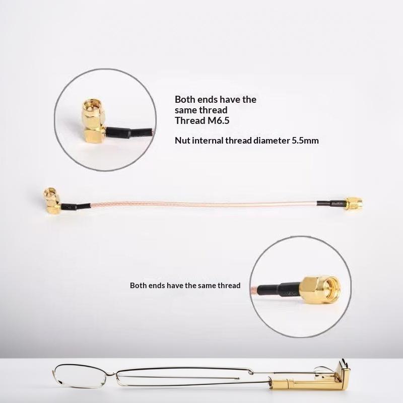 Laser Sensor Connecting Cable RF SMA SMB Connector Copper Core TTW Transformer for Raytools Precitec Laser Parts