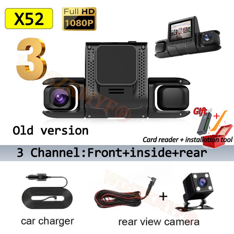 

WIFI 360 Degrees 4Lens Car DVR 1080P Front Right left Rear View camera Video Recorder 24H Parking Monitor Dash Cam Night Vision NONE