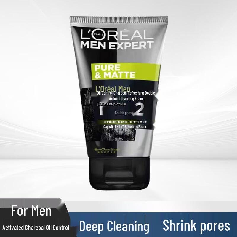 L'Oréal Men's Hydra Energetic Charcoal Cleanser
