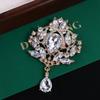 Crystal Girl Gifts Rhinestone Clothing Accessory Korean Style Brooch Women Brooch Fashion Jewelry