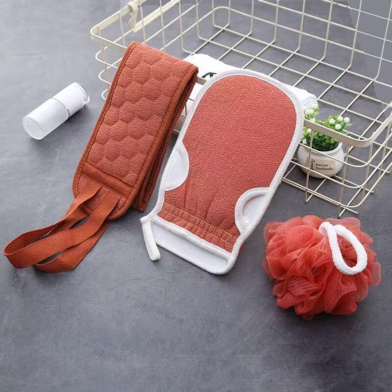 Pulian Exfoliating Back Scrubber Loofah Glove
