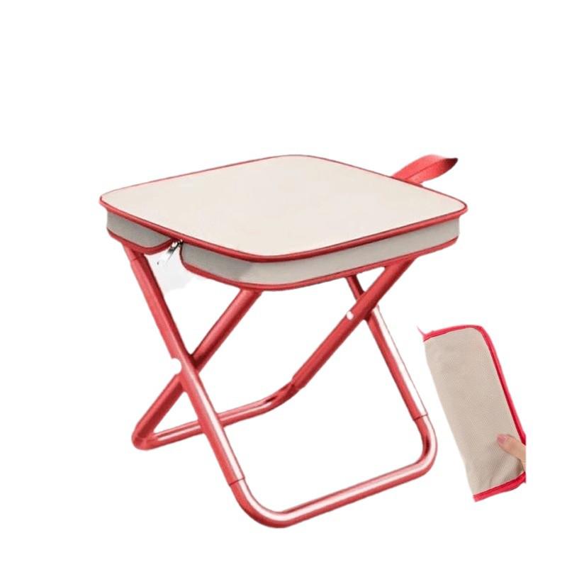 Compact Folding Outdoor Stool with Carry Bag for Fishing and Camping