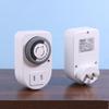 12/24 Hours Cyclic Timer Switch Kitchen Timer Outlet Loop Universal Timing Socket Mechanical Timer