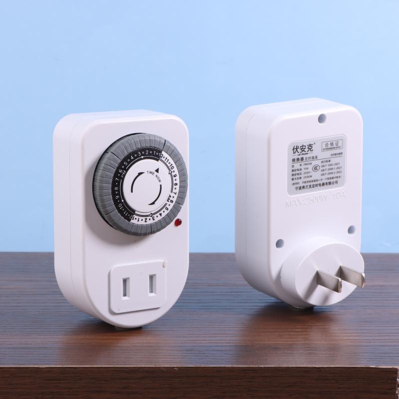 12/24 Hours Cyclic Timer Switch Kitchen Timer Outlet Loop Universal Timing Socket Mechanical Timer