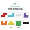 Children's Wooden Tetris Puzzle Blocks for Early Education & Intellectual Development