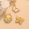 Luxury Bow Butterfly Pendant for DIY Jewelry: Necklace & Bracelet Accessory