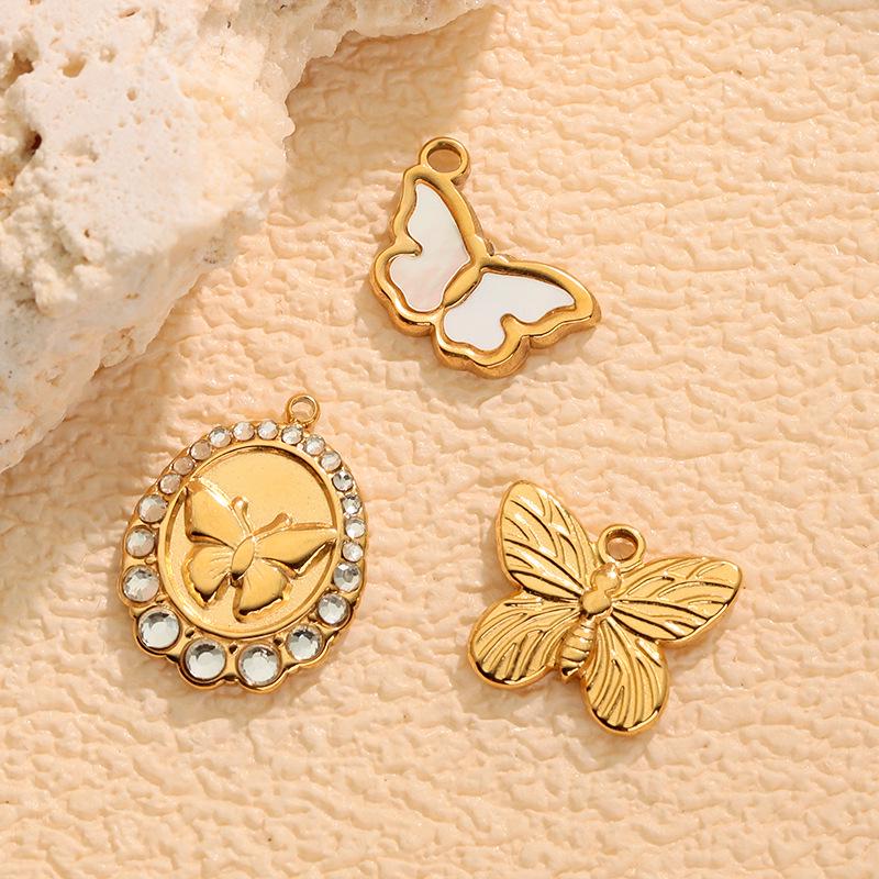 Luxury Bow Butterfly Pendant for DIY Jewelry: Necklace & Bracelet Accessory