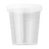 Measuring Measure Cups with White Lids Set of 10(30ml) for Medicine and Samples