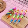 Gift Creative Rainbow Multifunctional Building Block Changing and Deformable 8 Section Pencil Student Prize Stationery Wholesale