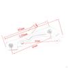 Brake Caliper Adapter Bracket, Aluminum Alloy Durable with Mounting Screws Fit Replace Spare Parts