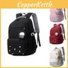 Lightweight Large Capacity School Backpack For Girls Stylish Casual Design For 3-6 Grades