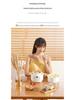 Electric Mini Ceramic Stew Pot with Timer - Auto Health Bird's Nest Steamer & Home Gift