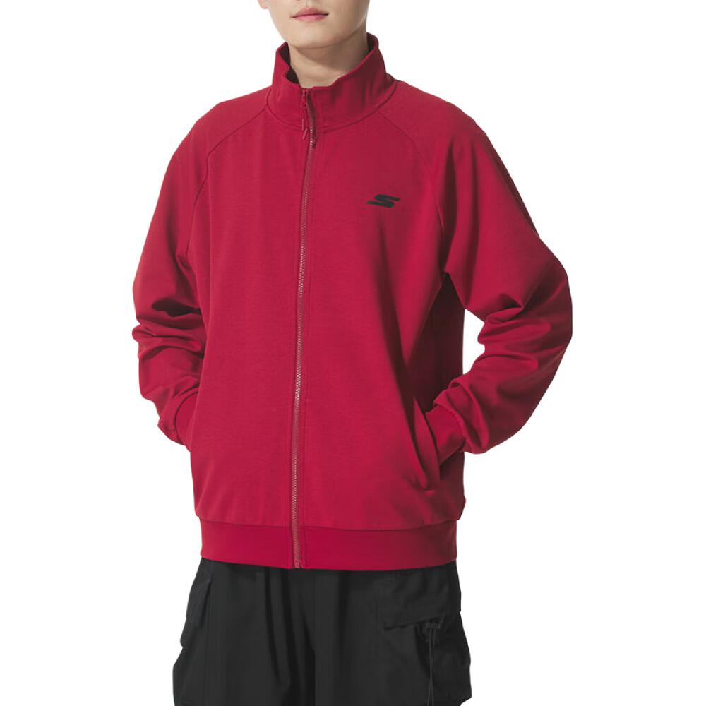 Skechers Fashion Sports Series Multi-Pocket Knitted Casual Stand Collar Jacket Unisex Jackets P225U135-00GZ