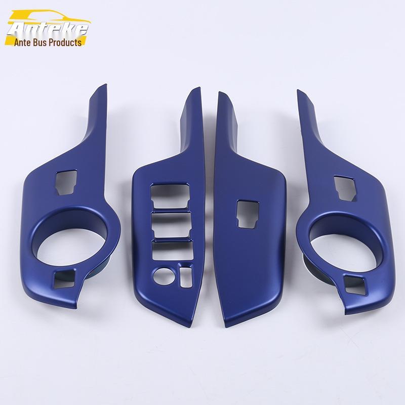 Compatible 18 CHR Power Window Switch Trim - Armrest Sticker Car Accessory