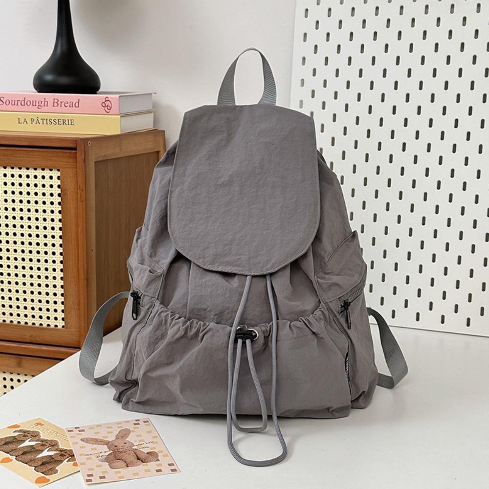 Lightweight Drawstring Backpack Korean Style Student Schoolbag Fashion Travel Backpack  Teenagers