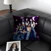KKatseye Star Cushion Cover Natural Linen Organic Fabric DoubleSided Printing Sofa Home Decor Gift Pillow Case