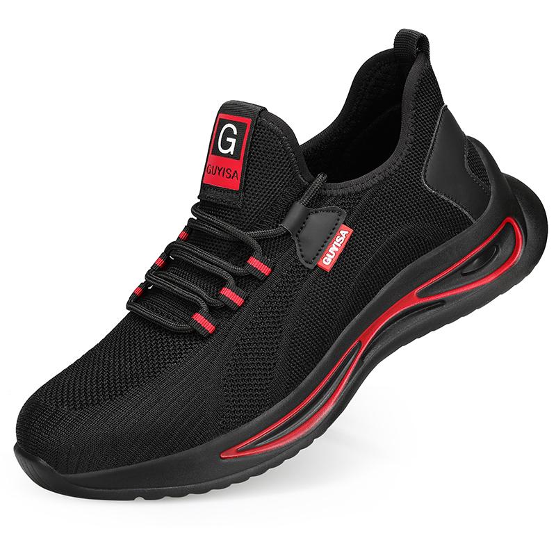 Indestructible Sneakers Men Work Shoes Breathable Anti-Smash And Puncture Work Shoes Boots Dropshipping