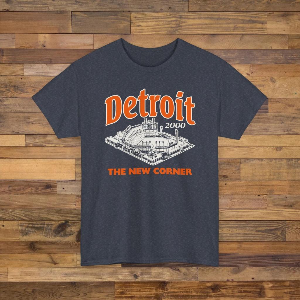 The New Corner 2000 Ballpark T shirt - Detroit Tigers Baseball